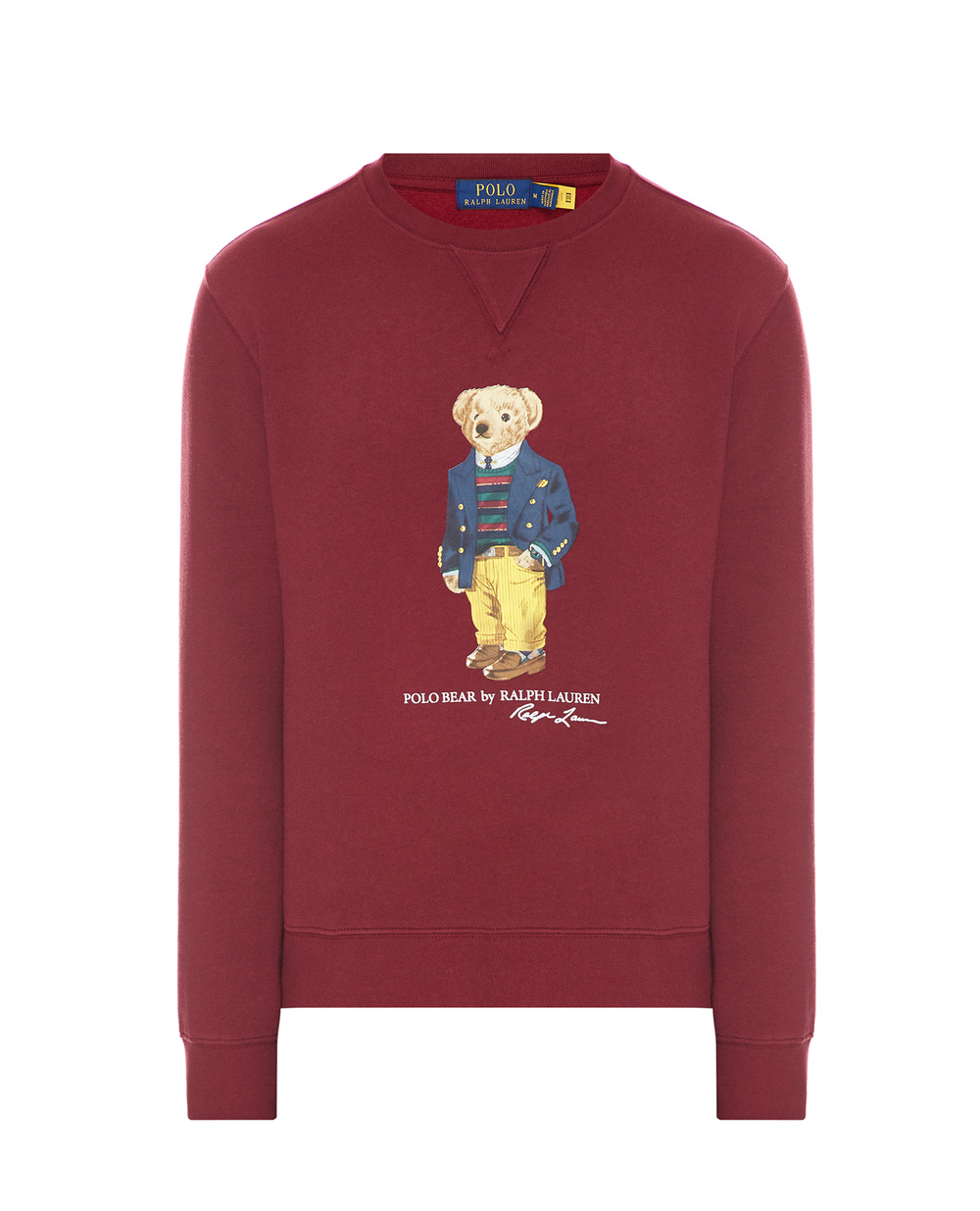Свитшот Polo Bear Polo Ralph Lauren 710853308004, бордовый цвет • Купить в интернет-магазине Kameron