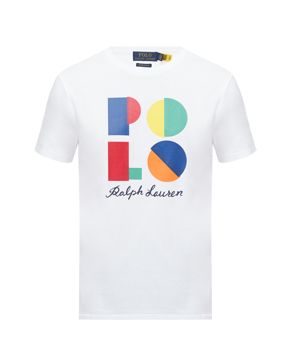 Футболка Polo Ralph Lauren 710843378001, белый цвет • Купить в интернет-магазине Kameron