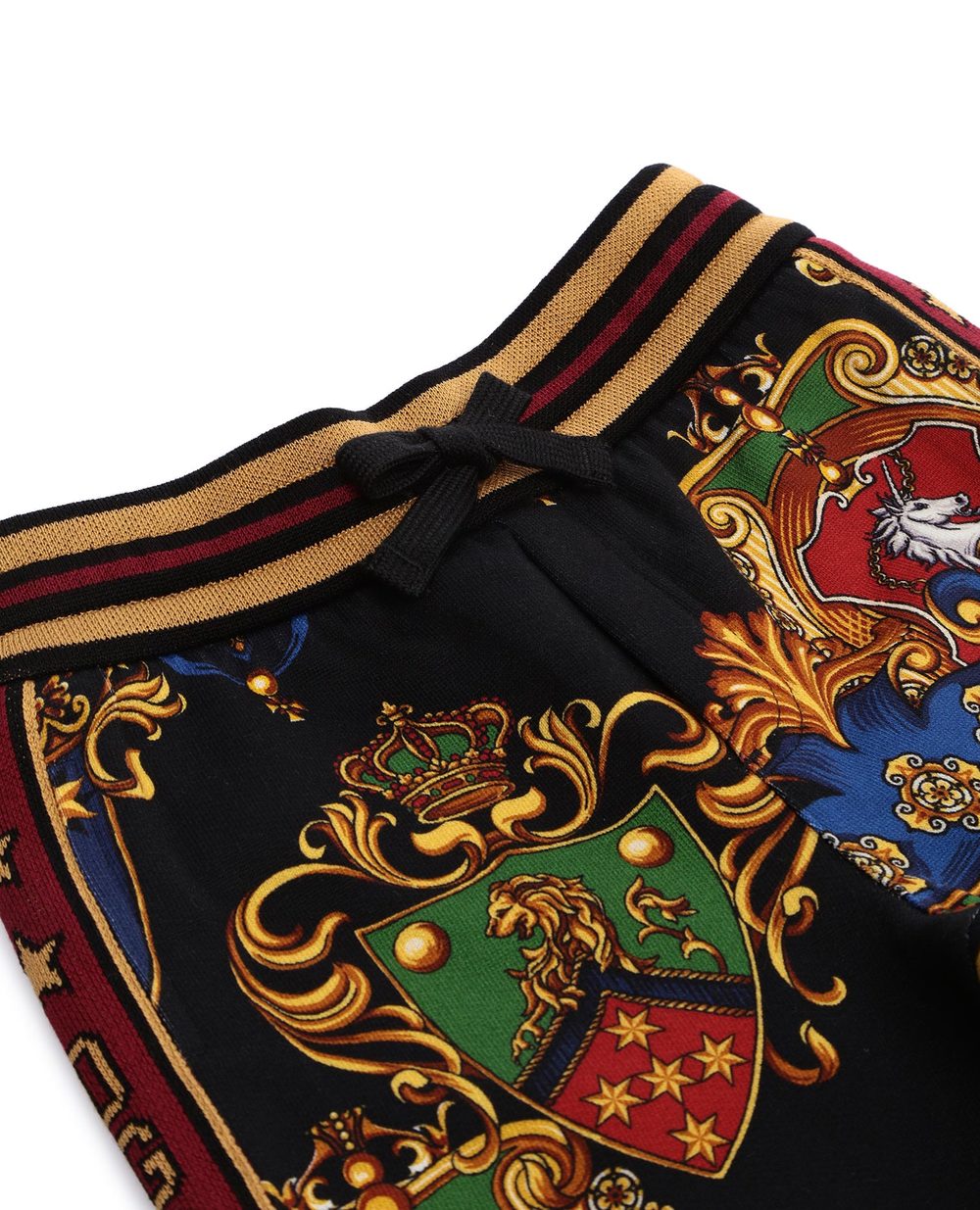 Спортивные брюки Dolce&Gabbana Kids L1JPW4-G7TOL, черный цвет • Купить в интернет-магазине Kameron