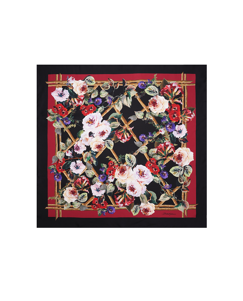 Платок Dolce&Gabbana FN090R-GDB7O, разноцветный цвет • Купить в интернет-магазине Kameron