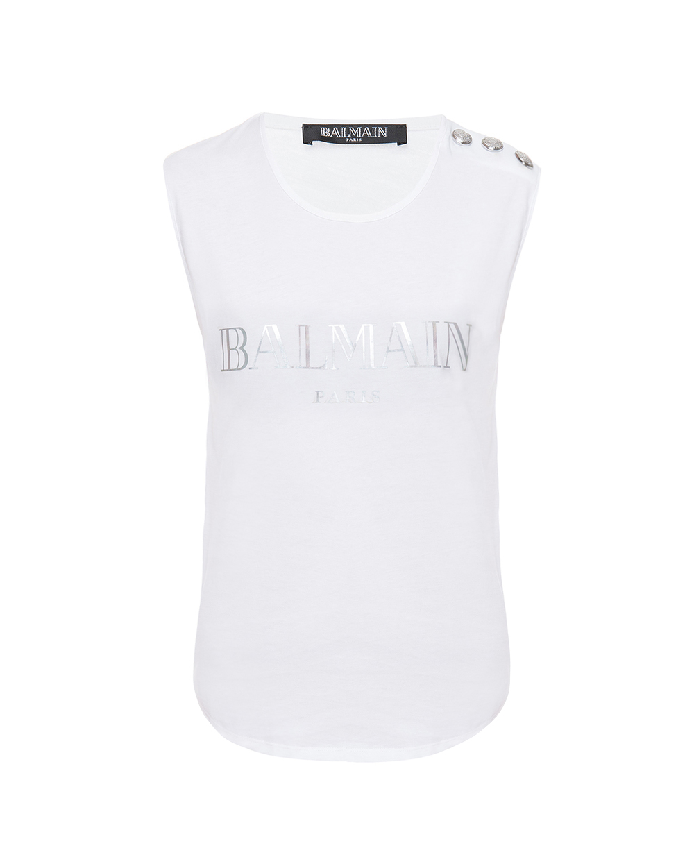 Топ Balmain PF01005-I015, білий колір • Купити в інтернет-магазині Kameron
