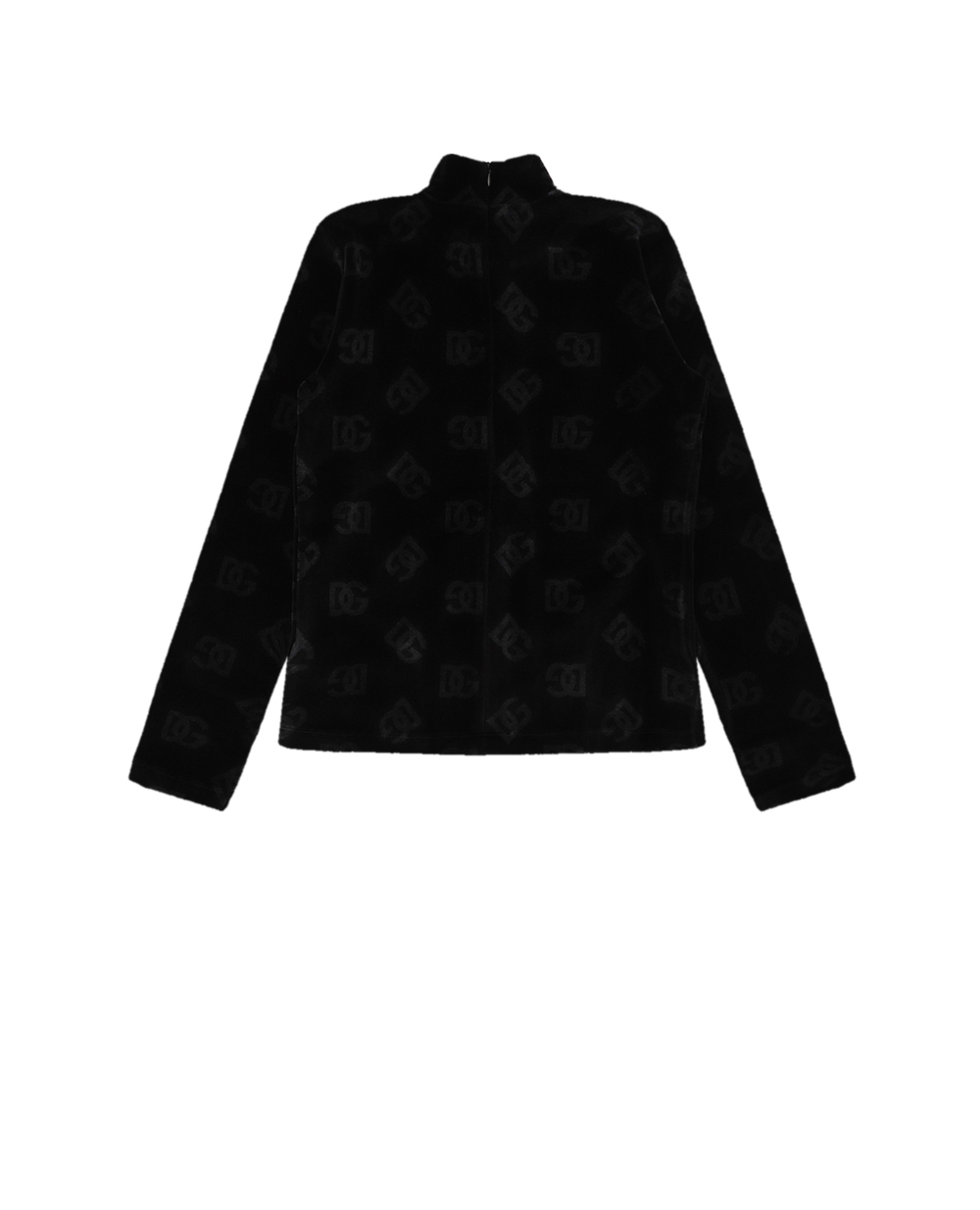Дитячий гольф Dolce&Gabbana Kids L5JTKE-G7F9V-S, чорний колір • Купити в інтернет-магазині Kameron