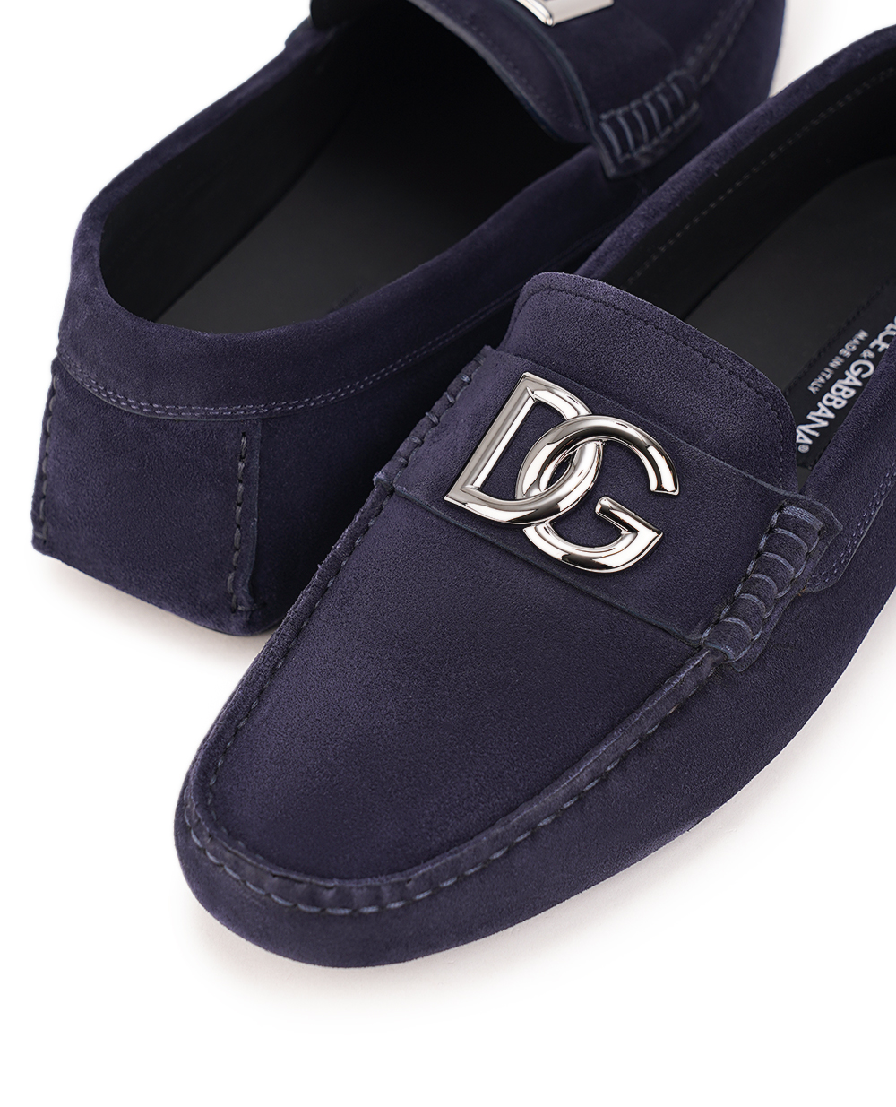 Мокасины Dolce&Gabbana A50598-AT441, синий цвет • Купить в интернет-магазине Kameron