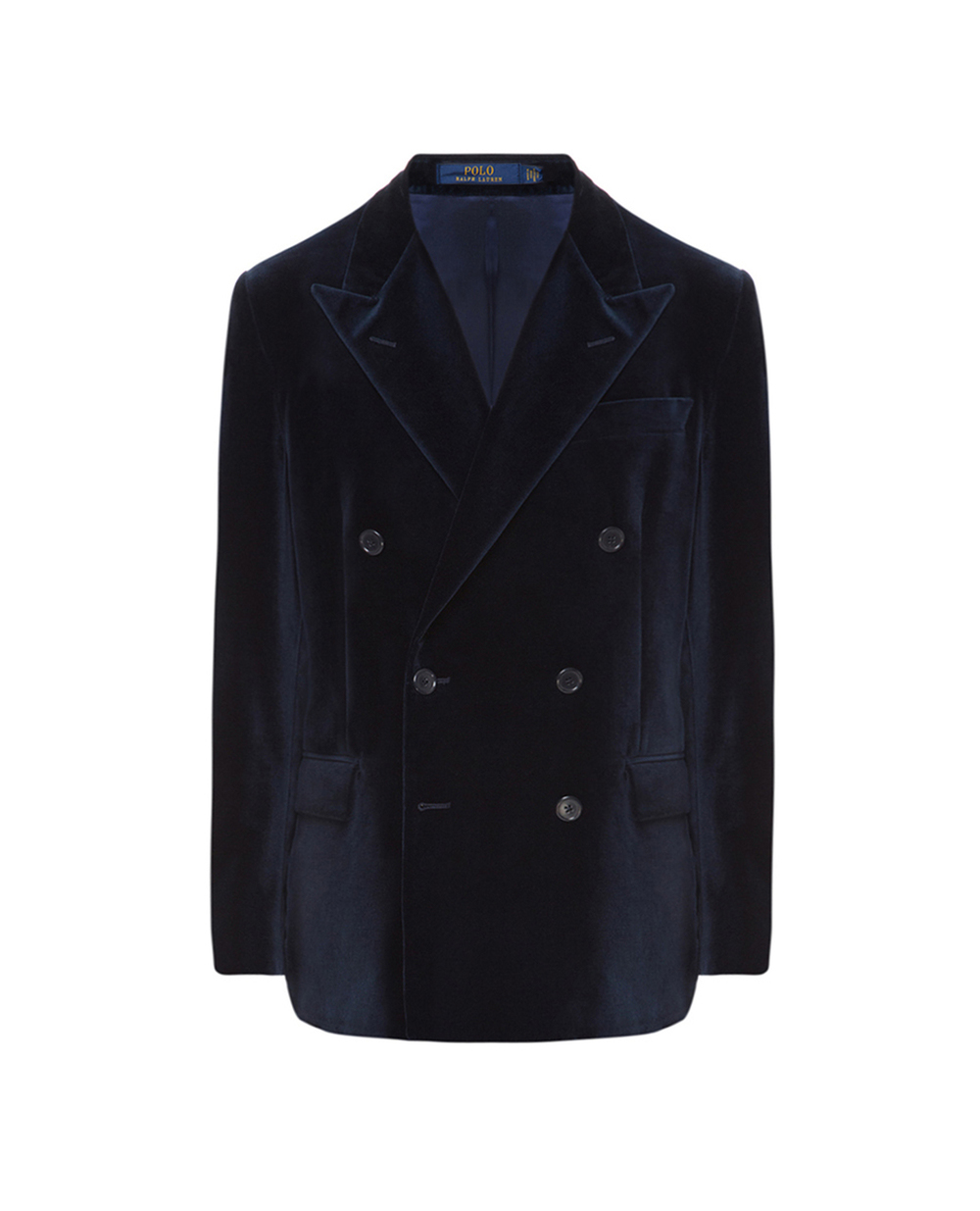 Бархатный пиджак Polo Ralph Lauren 715771899001, синий цвет • Купить в интернет-магазине Kameron
