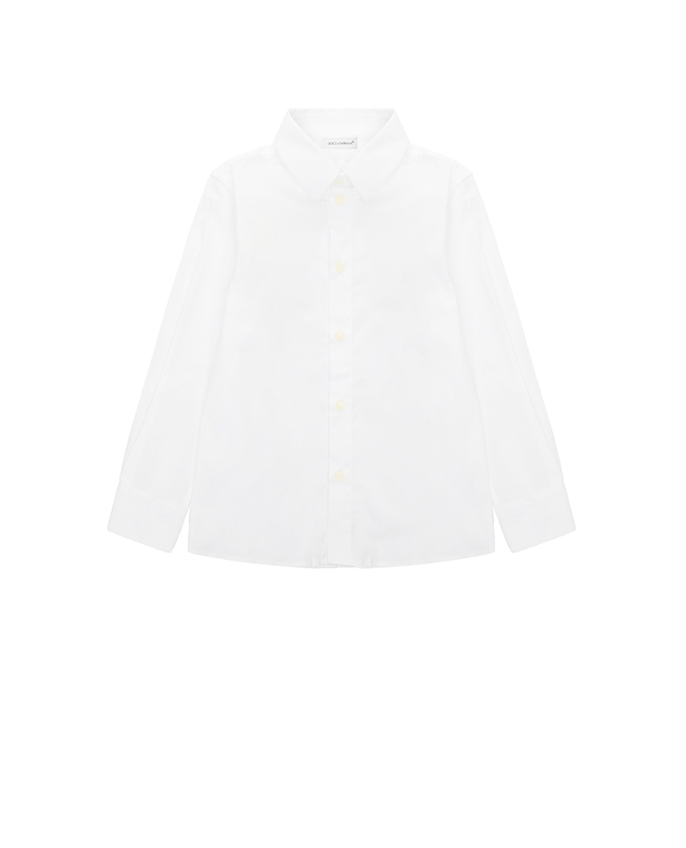 Сорочка Dolce&Gabbana Kids L41S73-FUEAJ-S, білий колір • Купити в інтернет-магазині Kameron