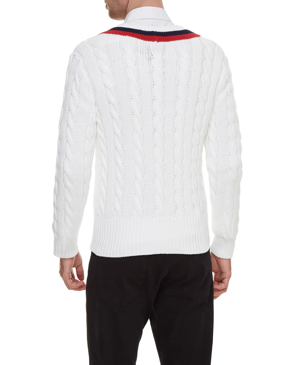 Пуловер Polo Ralph Lauren 710801688001, білий колір • Купити в інтернет-магазині Kameron