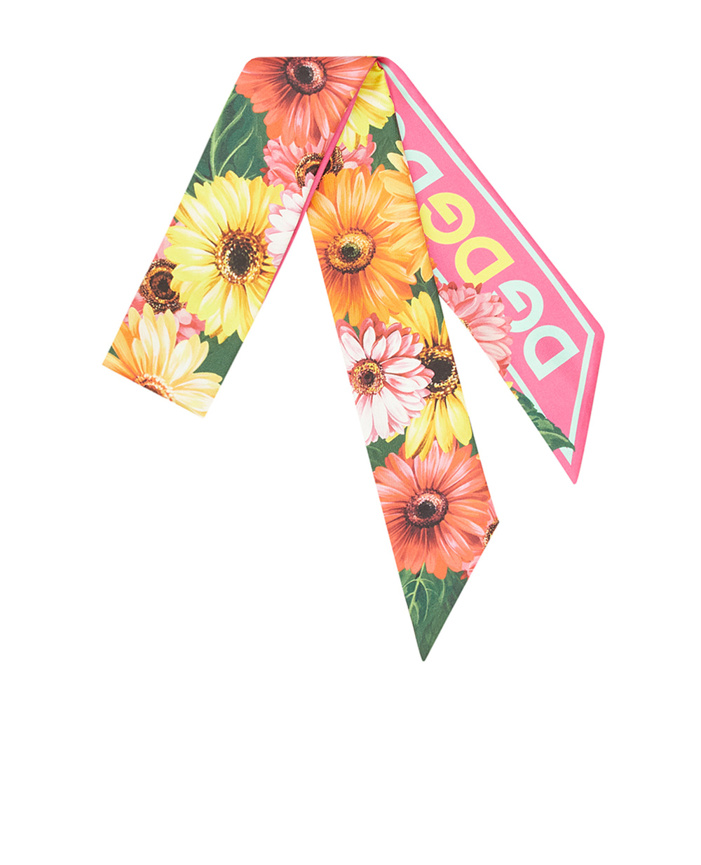 Шелковый платок Dolce&Gabbana FS215A-G0TC2, разноцветный цвет • Купить в интернет-магазине Kameron