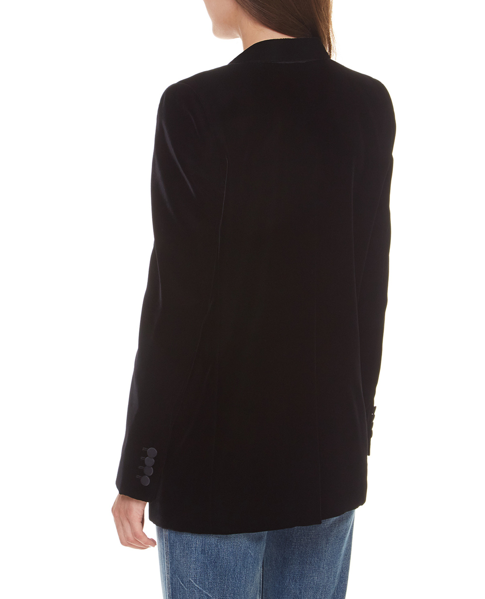 Жакет Saint Laurent 517741-Y525R, чорний колір • Купити в інтернет-магазині Kameron