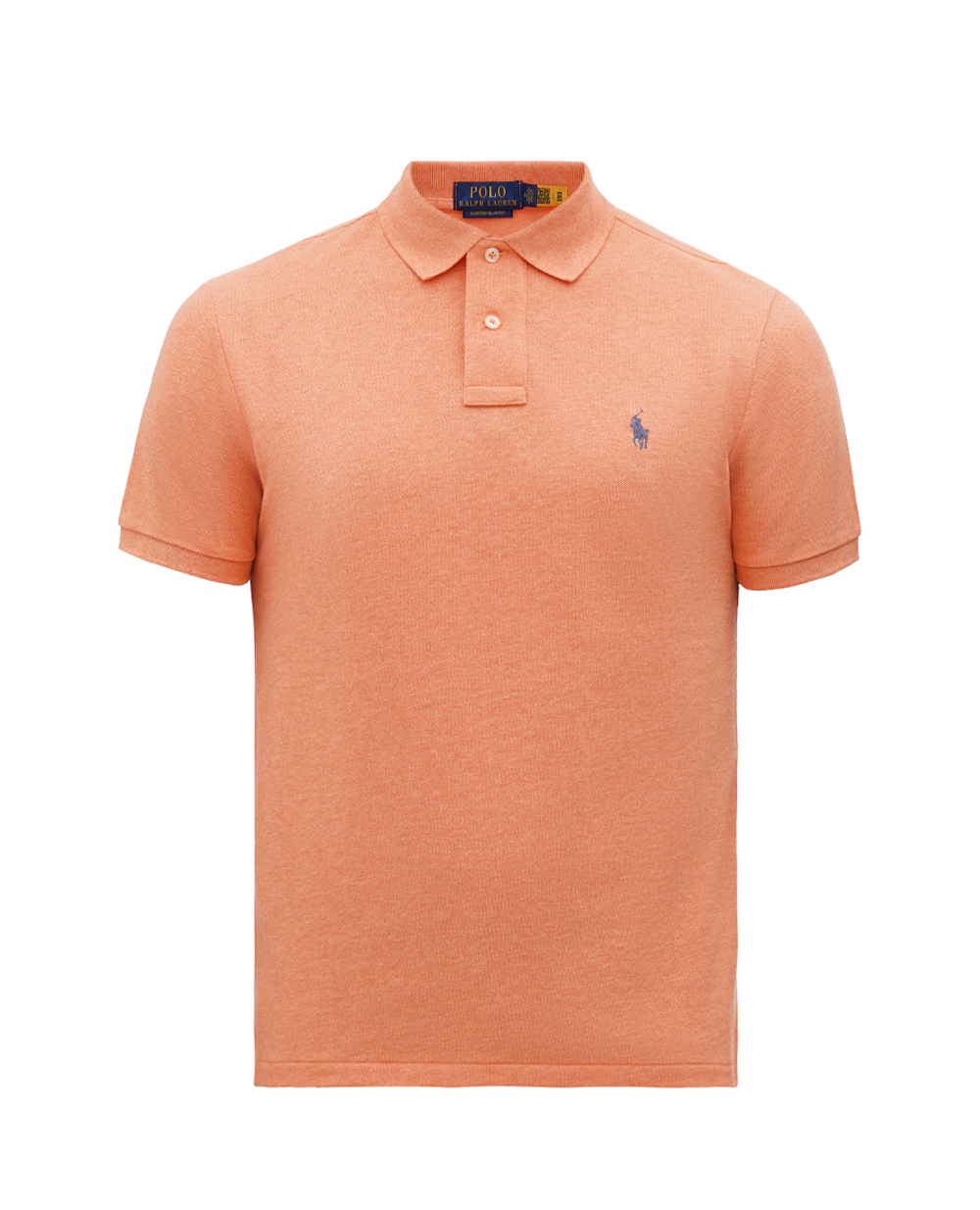 Поло Mesh Polo Ralph Lauren 710680784354, оранжевый цвет • Купить в интернет-магазине Kameron