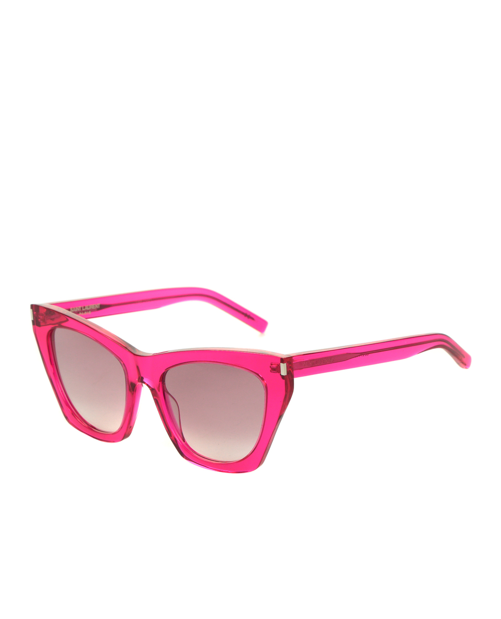 Солнцезащитные очки Saint Laurent 508654-Y9901, розовый цвет • Купить в интернет-магазине Kameron