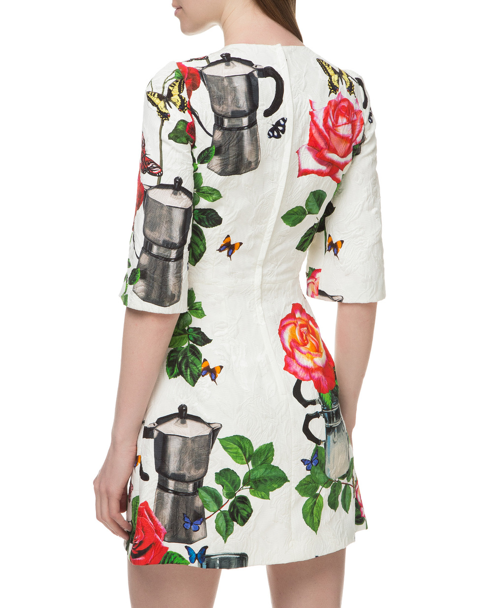 Платье Dolce&Gabbana F68C9T-HSMP3, белый цвет • Купить в интернет-магазине Kameron