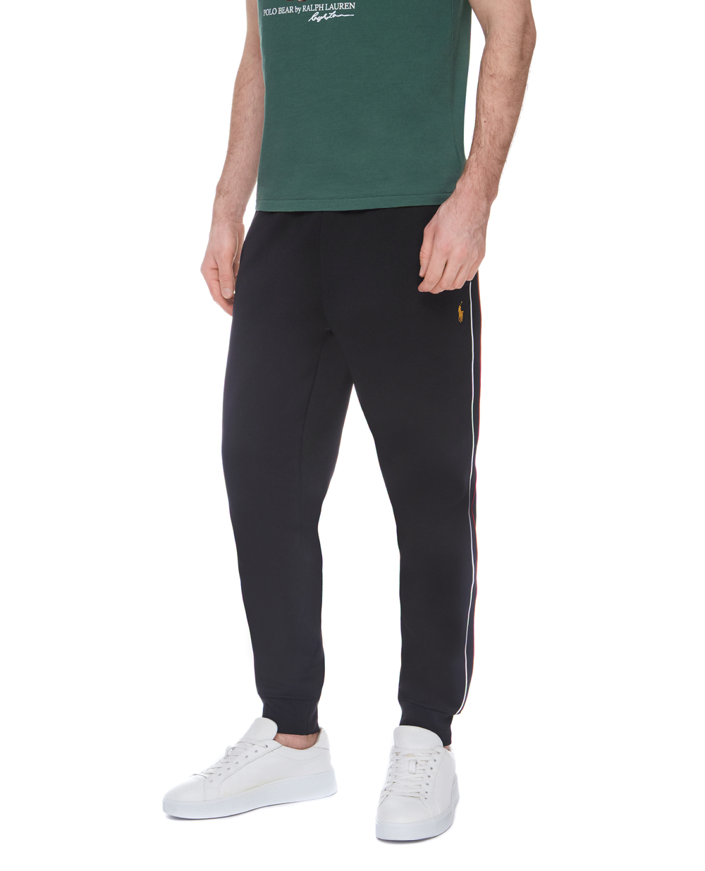 Спортивные брюки Polo Ralph Lauren 710828373002, черный цвет • Купить в интернет-магазине Kameron