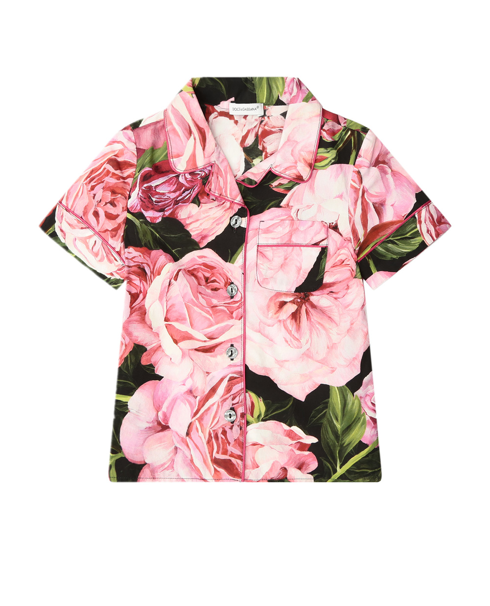 Верх от пижамы Dolce&Gabbana Kids L52S49-FS533-S, разноцветный цвет • Купить в интернет-магазине Kameron