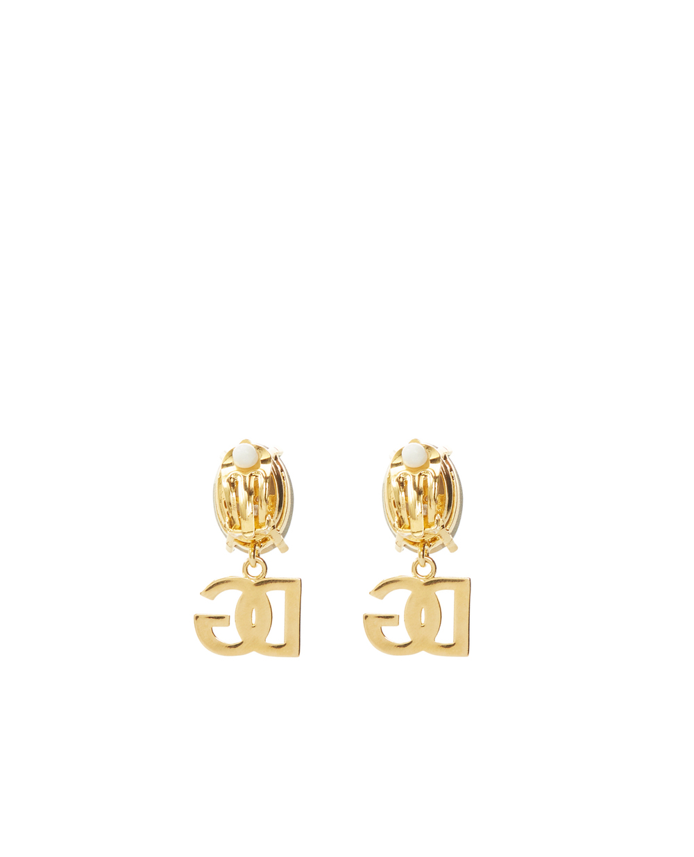 Клипсы Dolce&Gabbana WEO2O1-W1111, золотой цвет • Купить в интернет-магазине Kameron