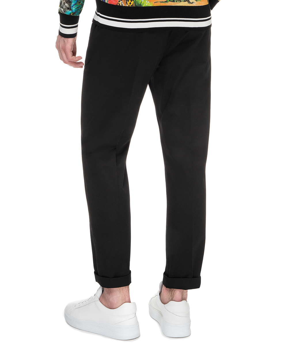 Штани Dolce&Gabbana GYTLAT-FUFIS, чорний колір • Купити в інтернет-магазині Kameron