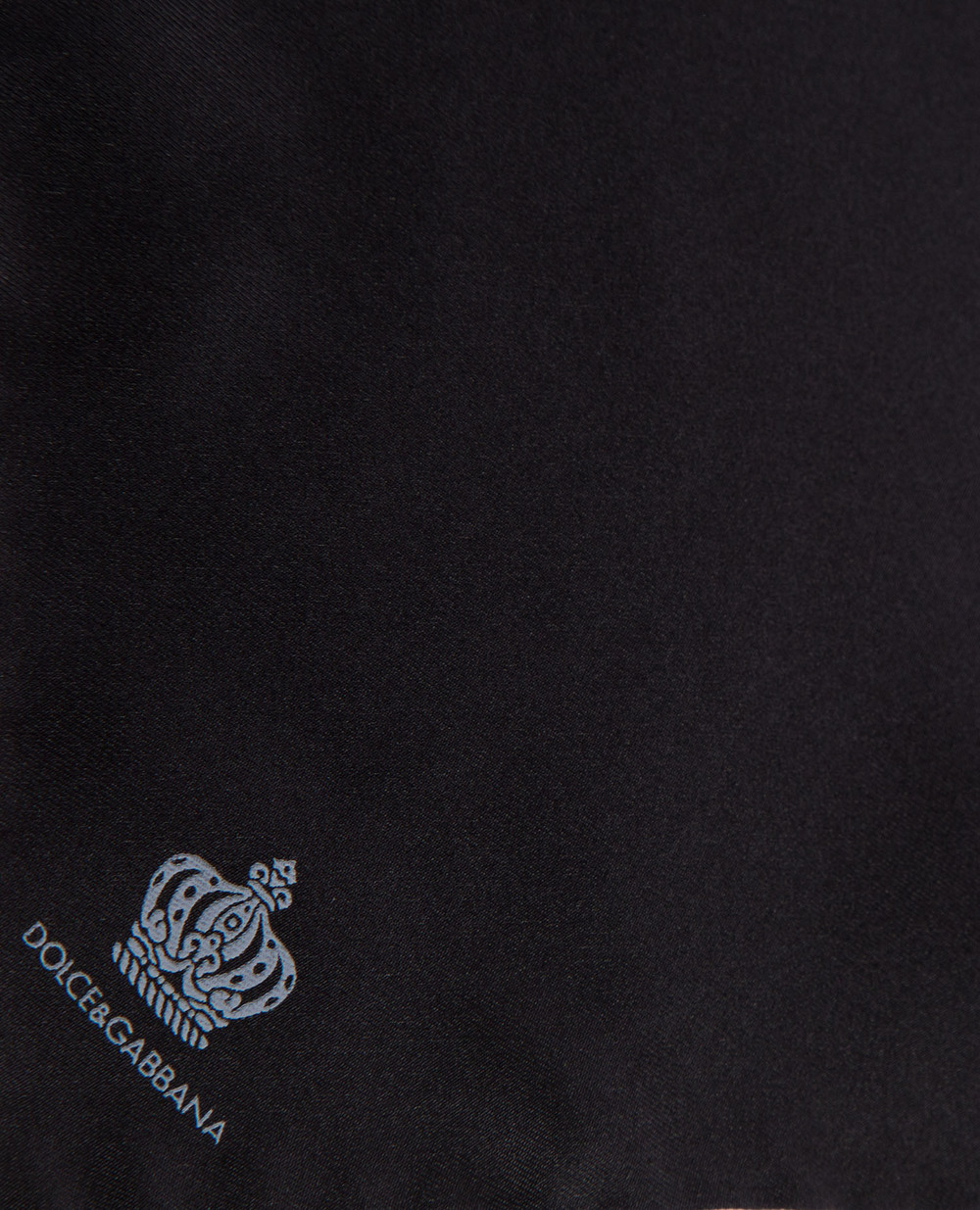Шовкова хустинка Dolce&Gabbana GR412E-G0UAS, чорний колір • Купити в інтернет-магазині Kameron