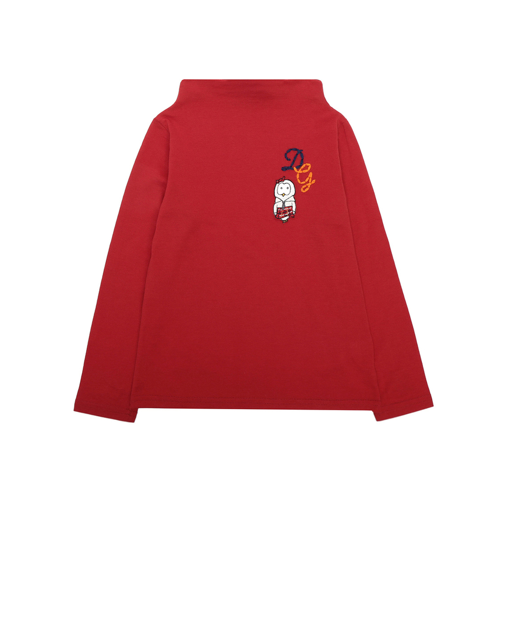 Детский гольф Dolce&Gabbana Kids L5JTBA-G7TIM-B, красный цвет • Купить в интернет-магазине Kameron