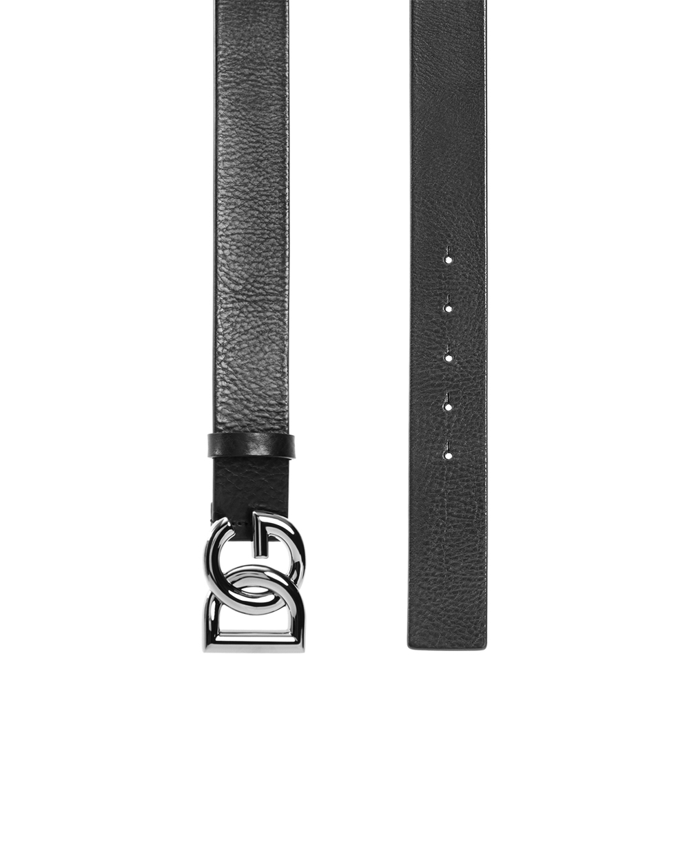 Кожаный ремень Dolce&Gabbana BC4630-AV480, черный цвет • Купить в интернет-магазине Kameron