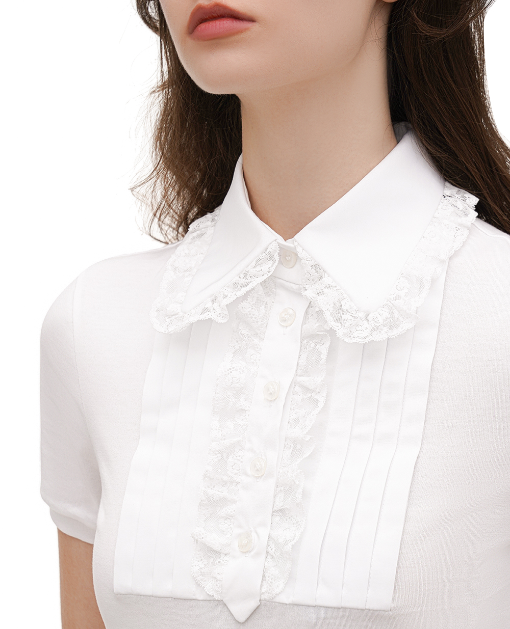 Футболка Dolce&Gabbana F8V05T-GDCH6, белый цвет • Купить в интернет-магазине Kameron