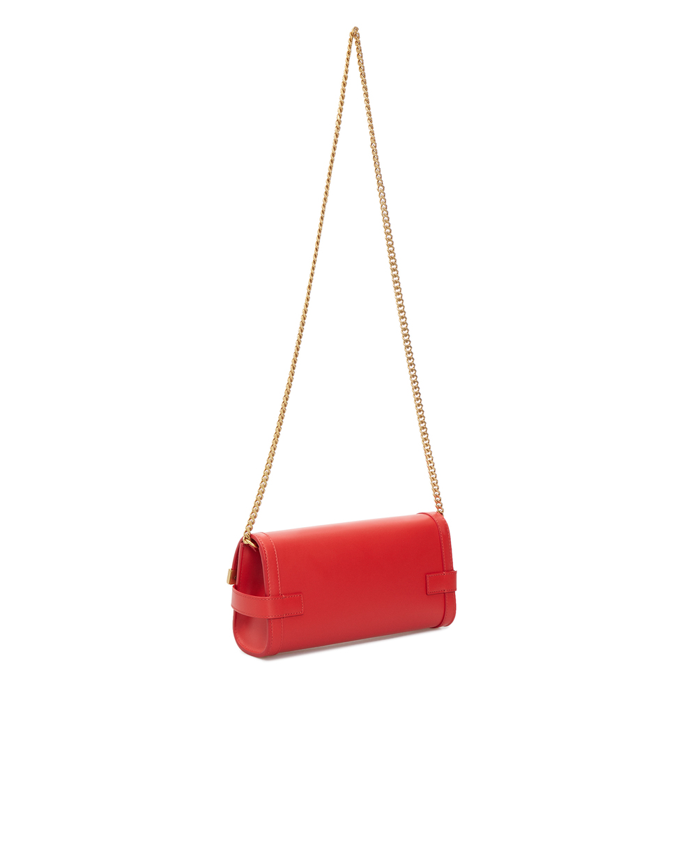 Кожаная сумка B-Buzz Balmain AN1LE596LPRS, красный цвет • Купить в интернет-магазине Kameron