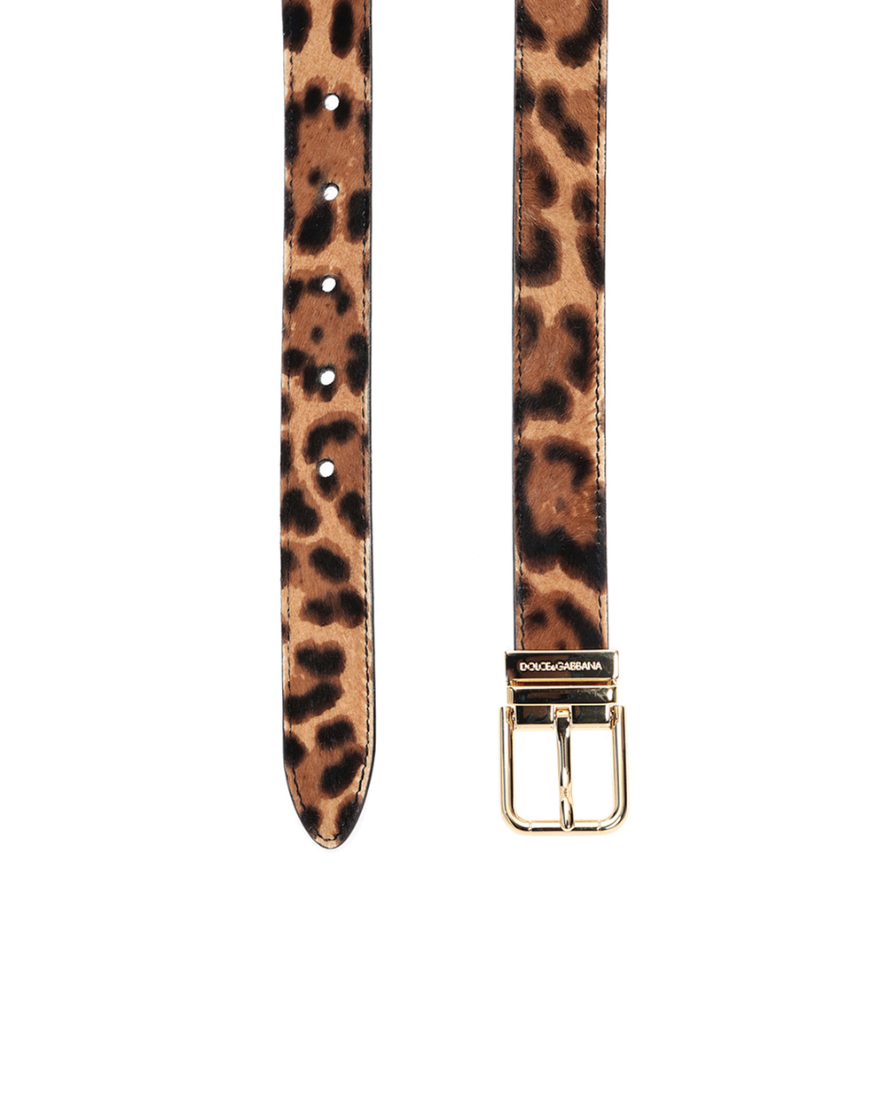 Кожаный ремень Dolce&Gabbana BE1351-AW060, разноцветный цвет • Купить в интернет-магазине Kameron