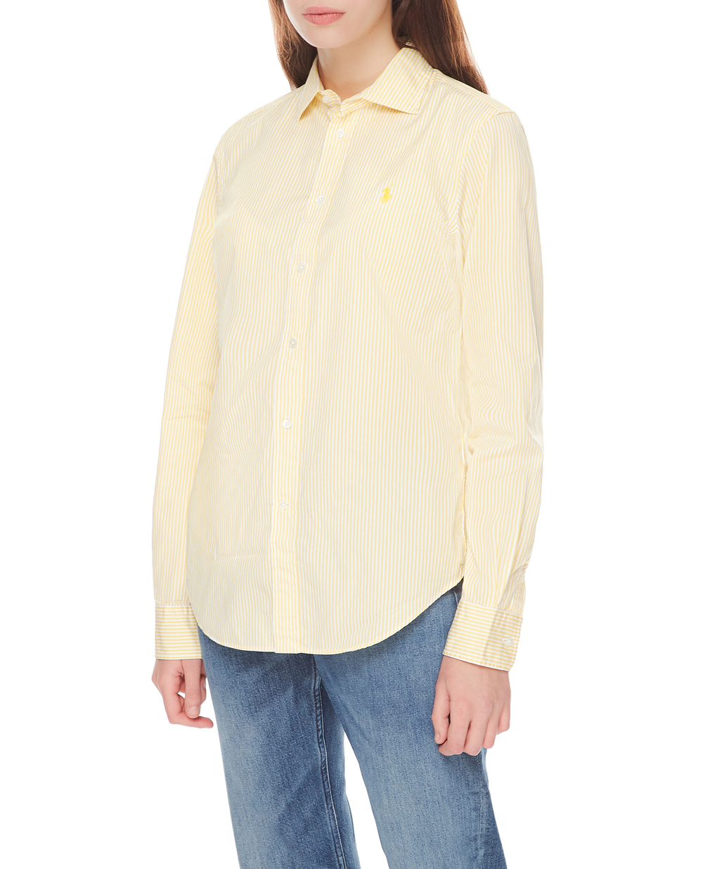 Рубашка Polo Ralph Lauren 211784161028, желтый цвет • Купить в интернет-магазине Kameron