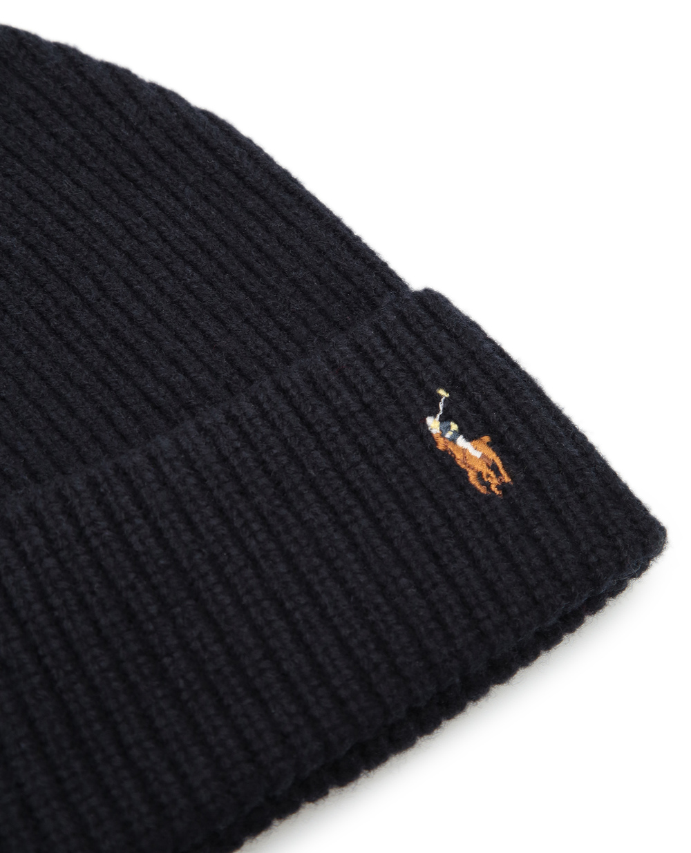 Шерстяная шапка Polo Ralph Lauren 449775524008, синий цвет • Купить в интернет-магазине Kameron