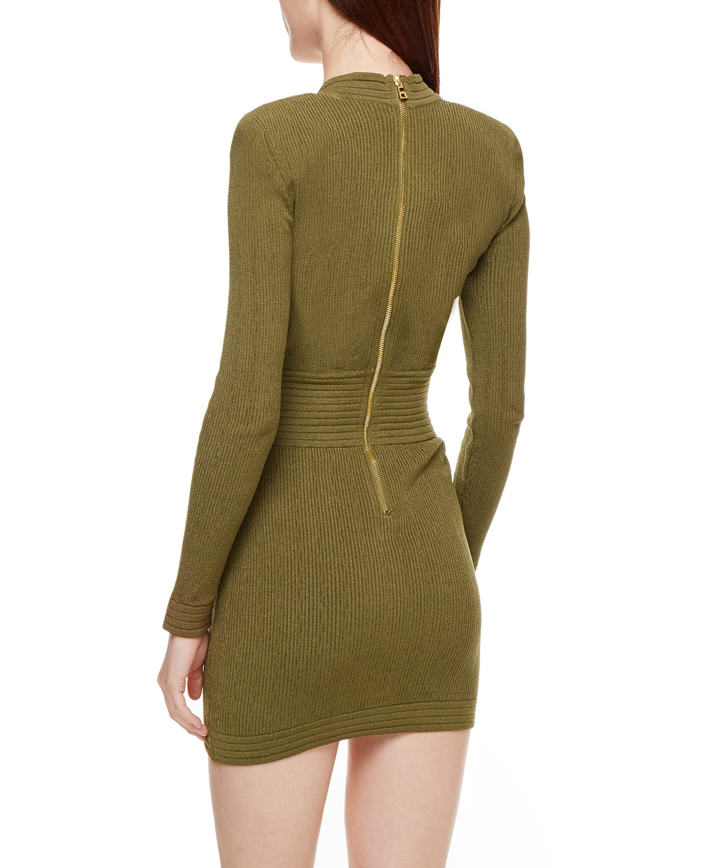 Платье Balmain WF0R8060K211, зеленый цвет • Купить в интернет-магазине Kameron