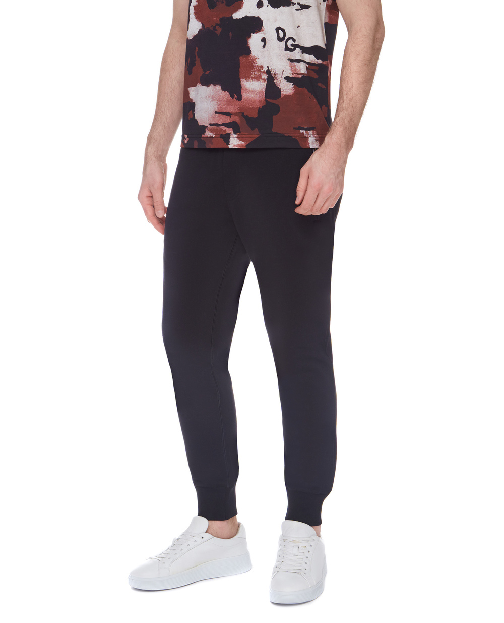 Спортивні брюки Dolce&Gabbana GYWDAT-FU7DU, чорний колір • Купити в інтернет-магазині Kameron