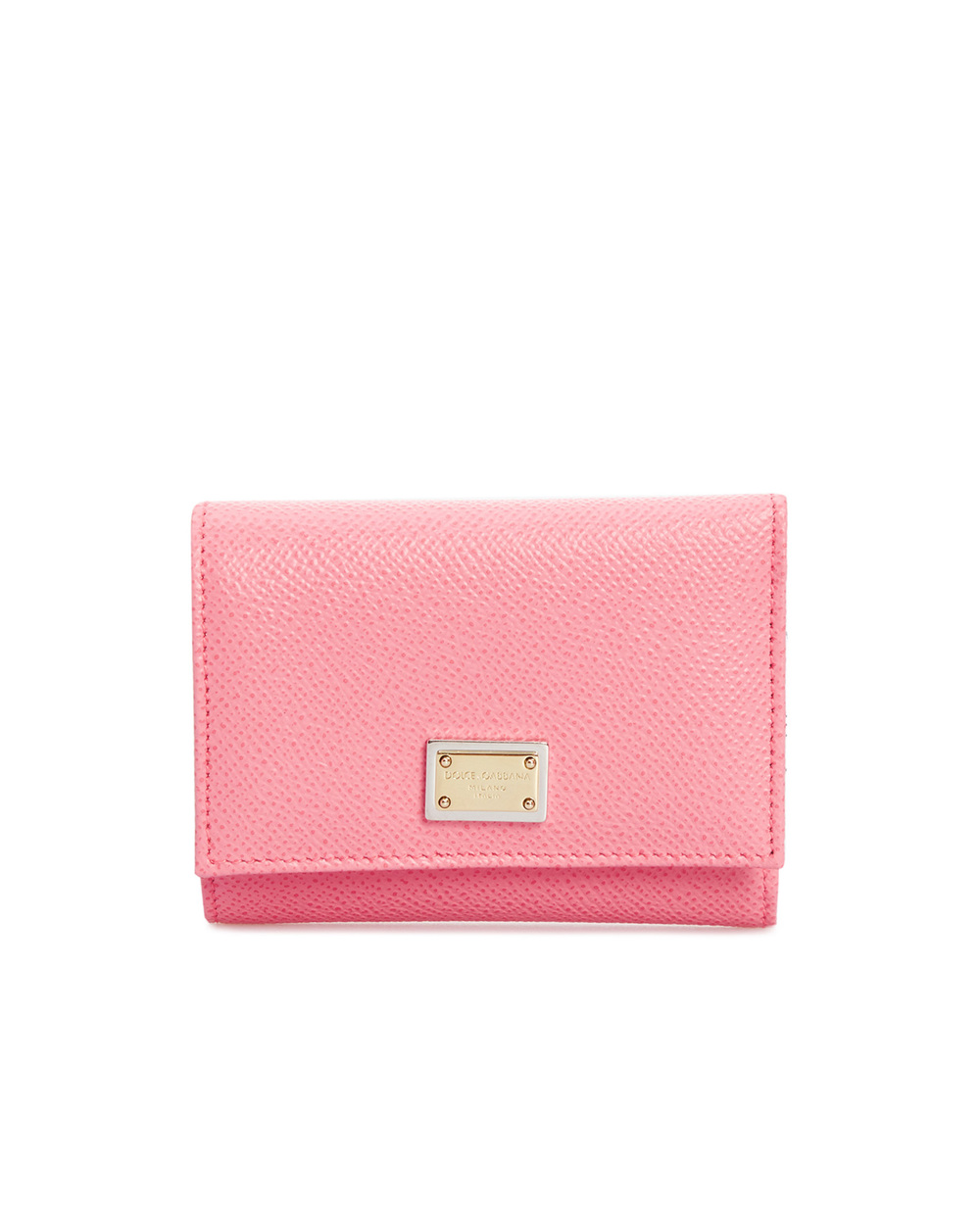 Шкіряний гаманець Dolce&Gabbana BI0770-A1001, рожевий колір • Купити в інтернет-магазині Kameron