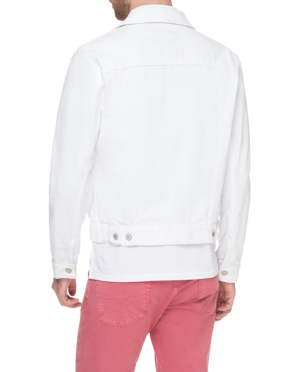 Джинсова куртка Polo Ralph Lauren 710745781001, білий колір • Купити в інтернет-магазині Kameron