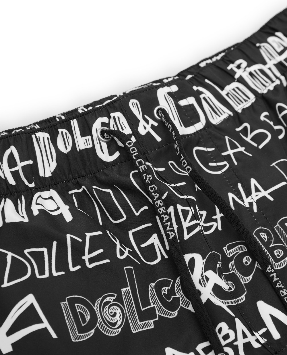 Дитячі шорти для плавання Dolce&Gabbana Kids L4J826-G7A4Z-S, чорний колір • Купити в інтернет-магазині Kameron