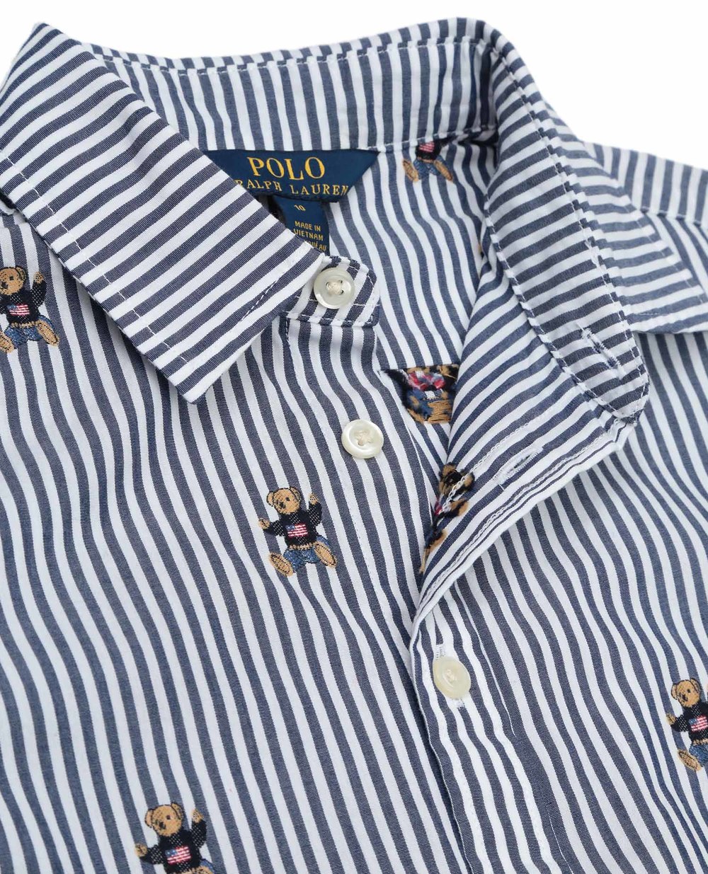 Рубашка Polo Ralph Lauren Kids 313765772001, разноцветный цвет • Купить в интернет-магазине Kameron
