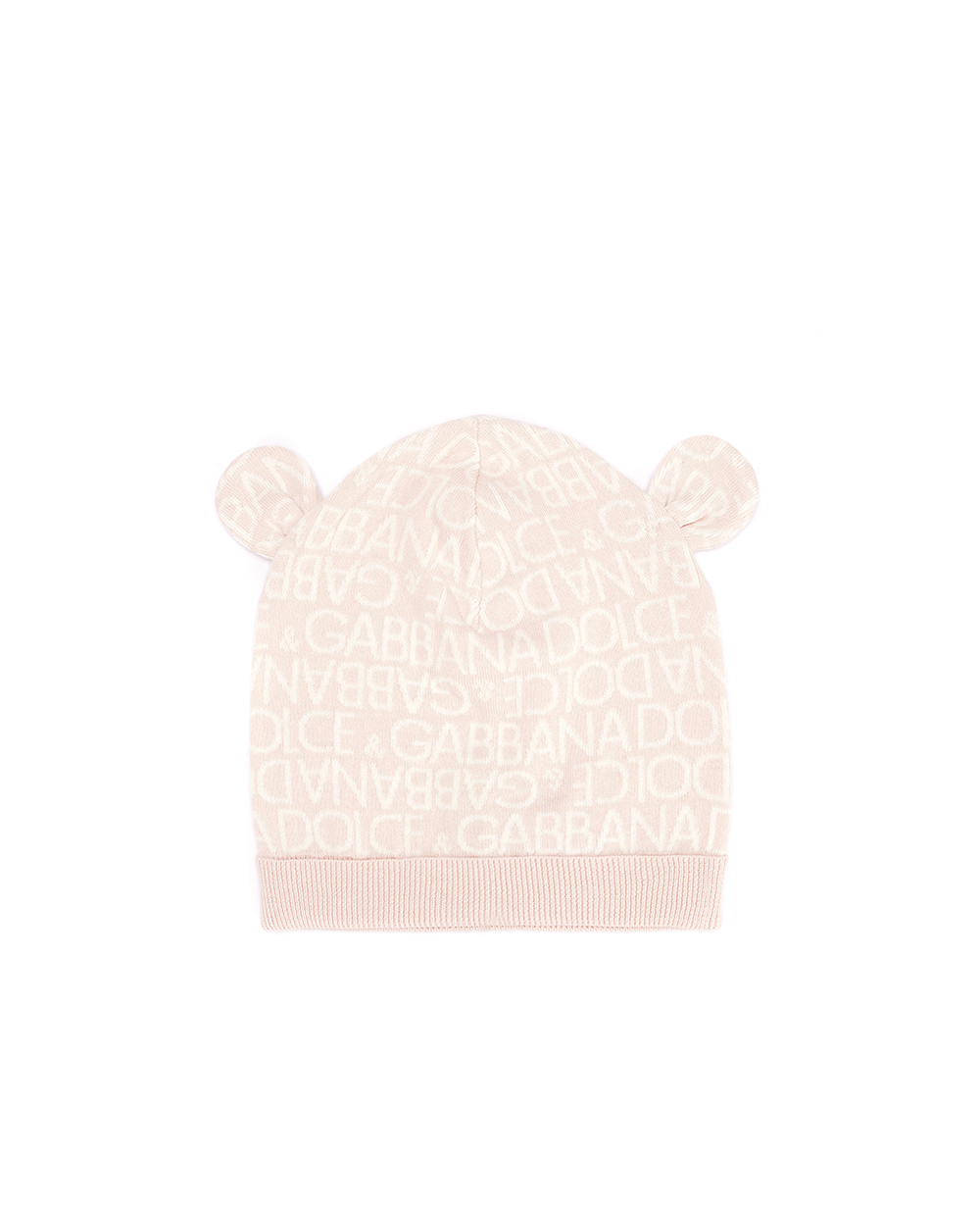 Дитяча шапка Dolce&Gabbana Kids LNKHA3-JFMU8, рожевий колір • Купити в інтернет-магазині Kameron