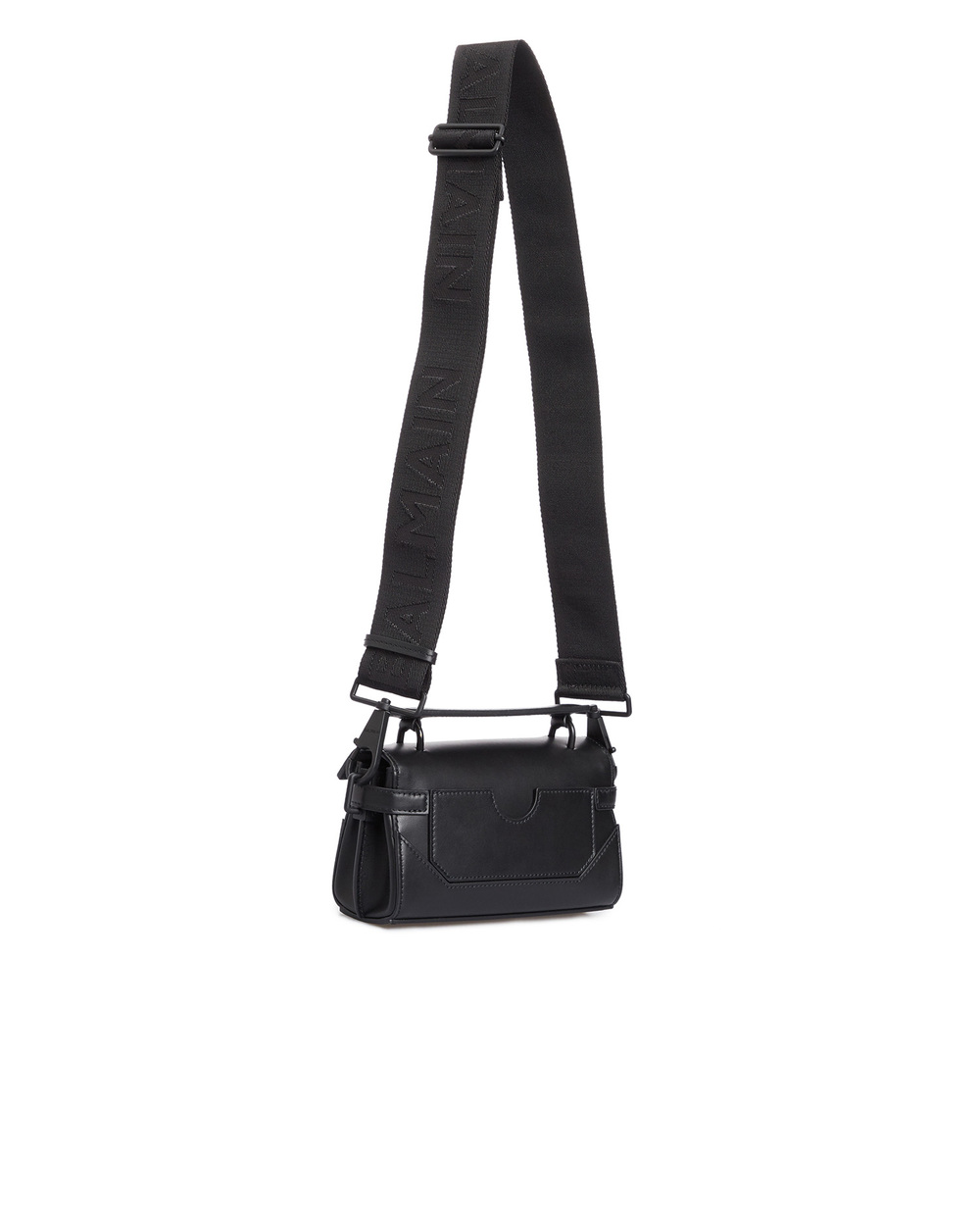 Кожаная сумка Balmain AM1AE172LPRS, черный цвет • Купить в интернет-магазине Kameron