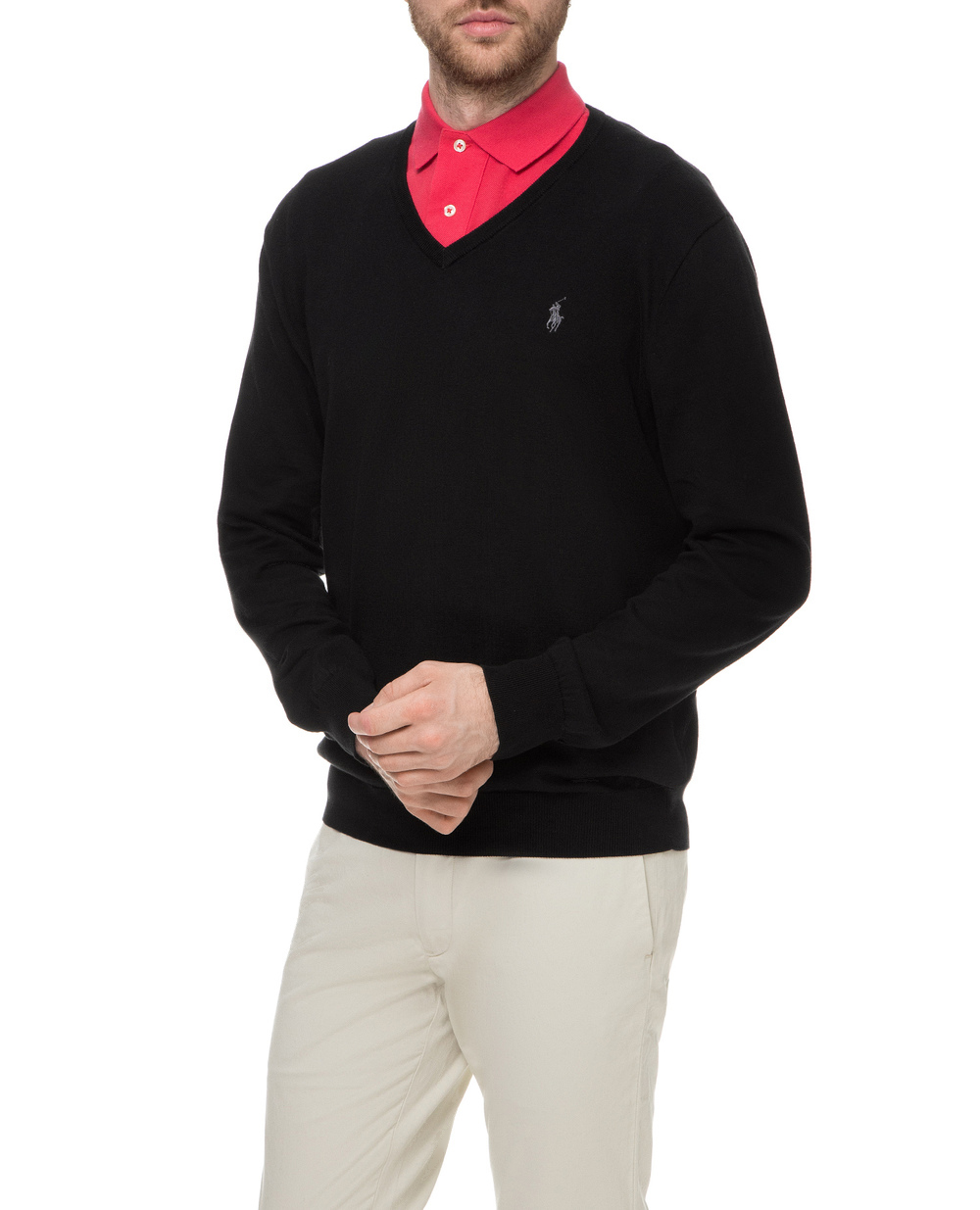 Пуловер Polo Ralph Lauren 710670789003, черный цвет • Купить в интернет-магазине Kameron