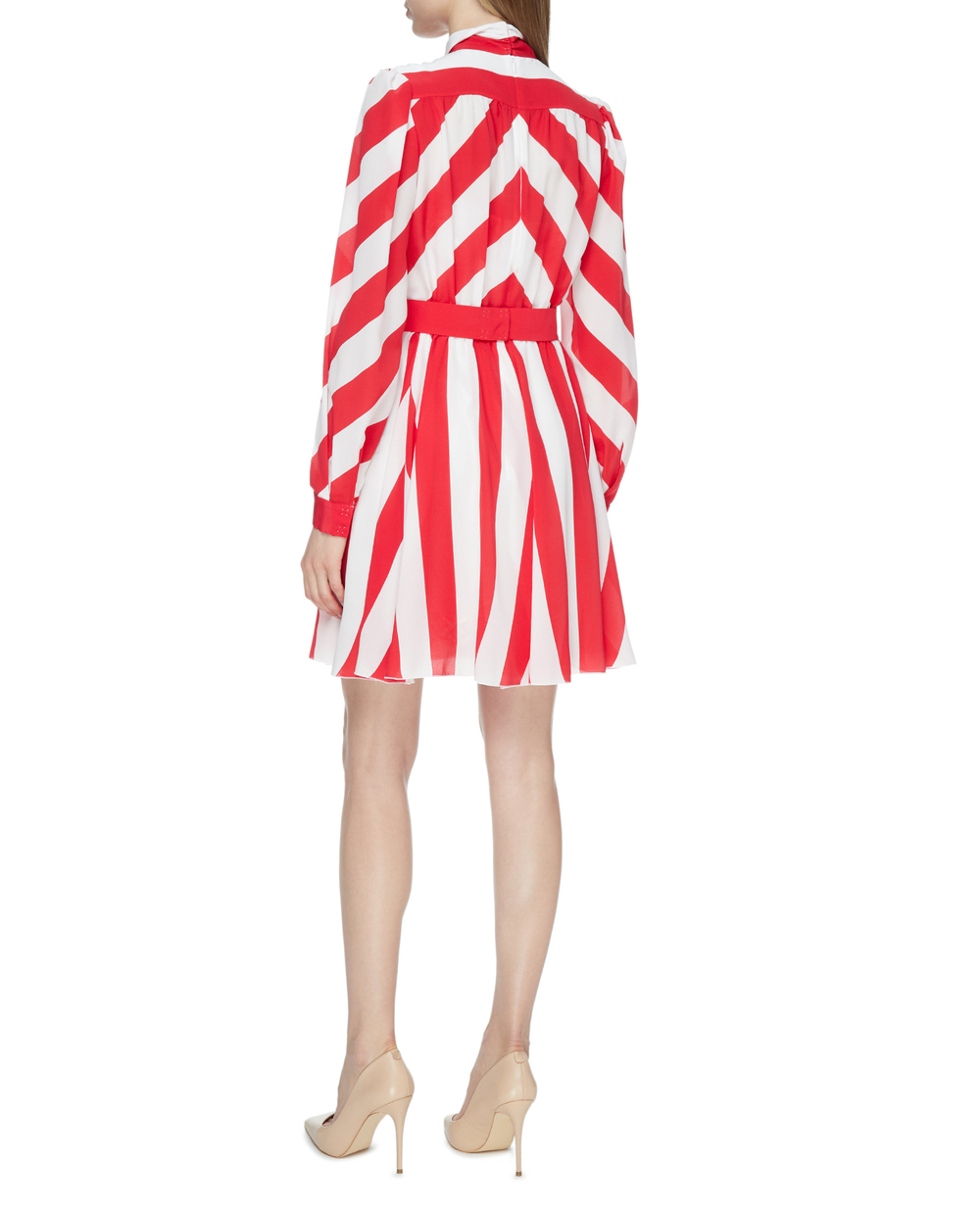 Шелковое платье Dolce&Gabbana F6H2ET-HS199, разноцветный цвет • Купить в интернет-магазине Kameron