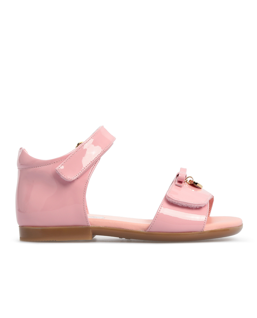 Лаковые босоножки Dolce&Gabbana D20045-A1328-, розовый цвет • Купить в интернет-магазине Kameron