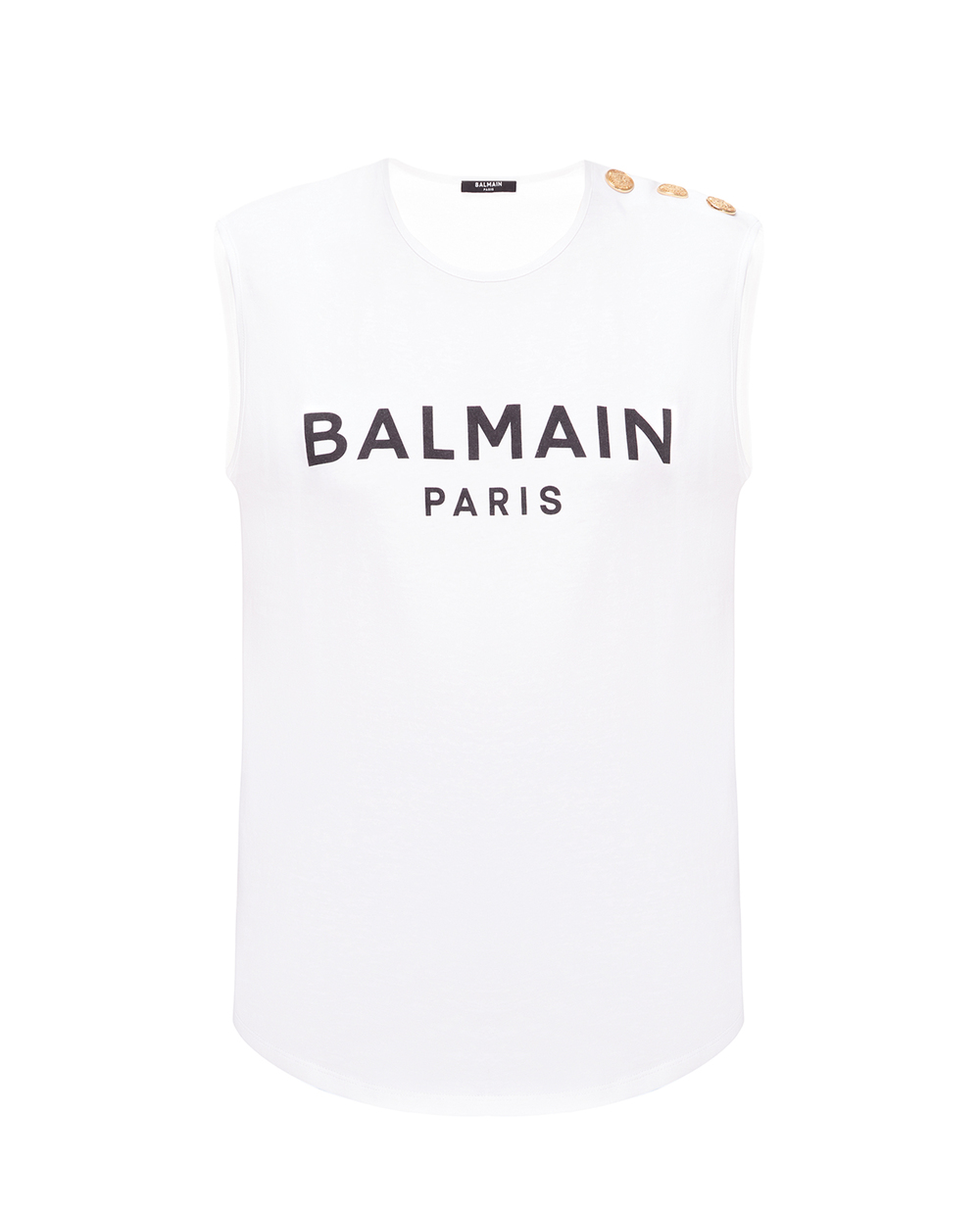 Топ Balmain XF1EB005BB02, белый цвет • Купить в интернет-магазине Kameron