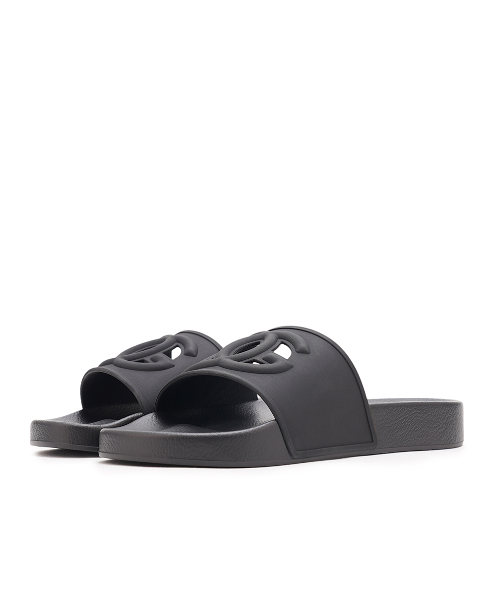Слайдери Dolce&Gabbana CW2079-AO666, чорний колір • Купити в інтернет-магазині Kameron