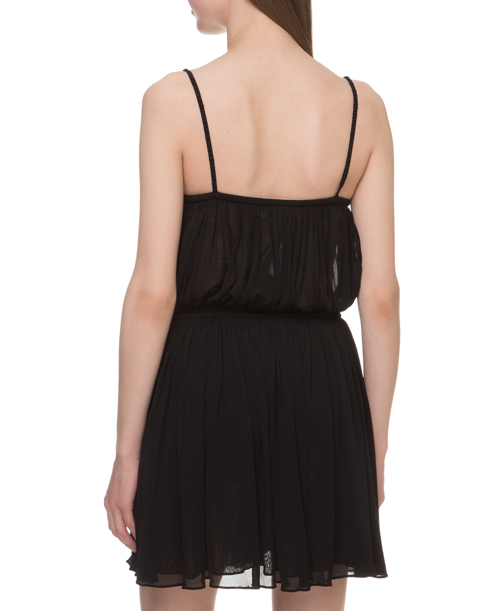 Сукня Saint Laurent 601514-YB2SB, чорний колір • Купити в інтернет-магазині Kameron