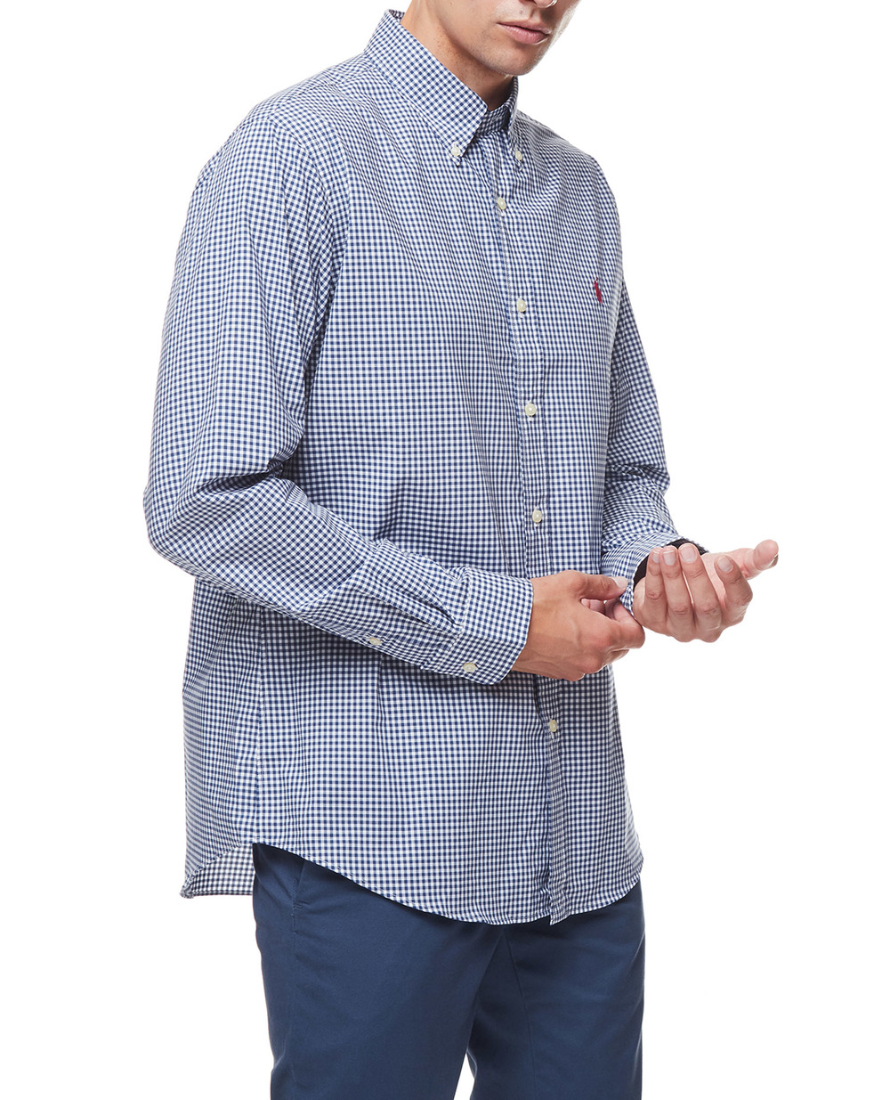 Рубашка Polo Ralph Lauren 710842631004, разноцветный цвет • Купить в интернет-магазине Kameron