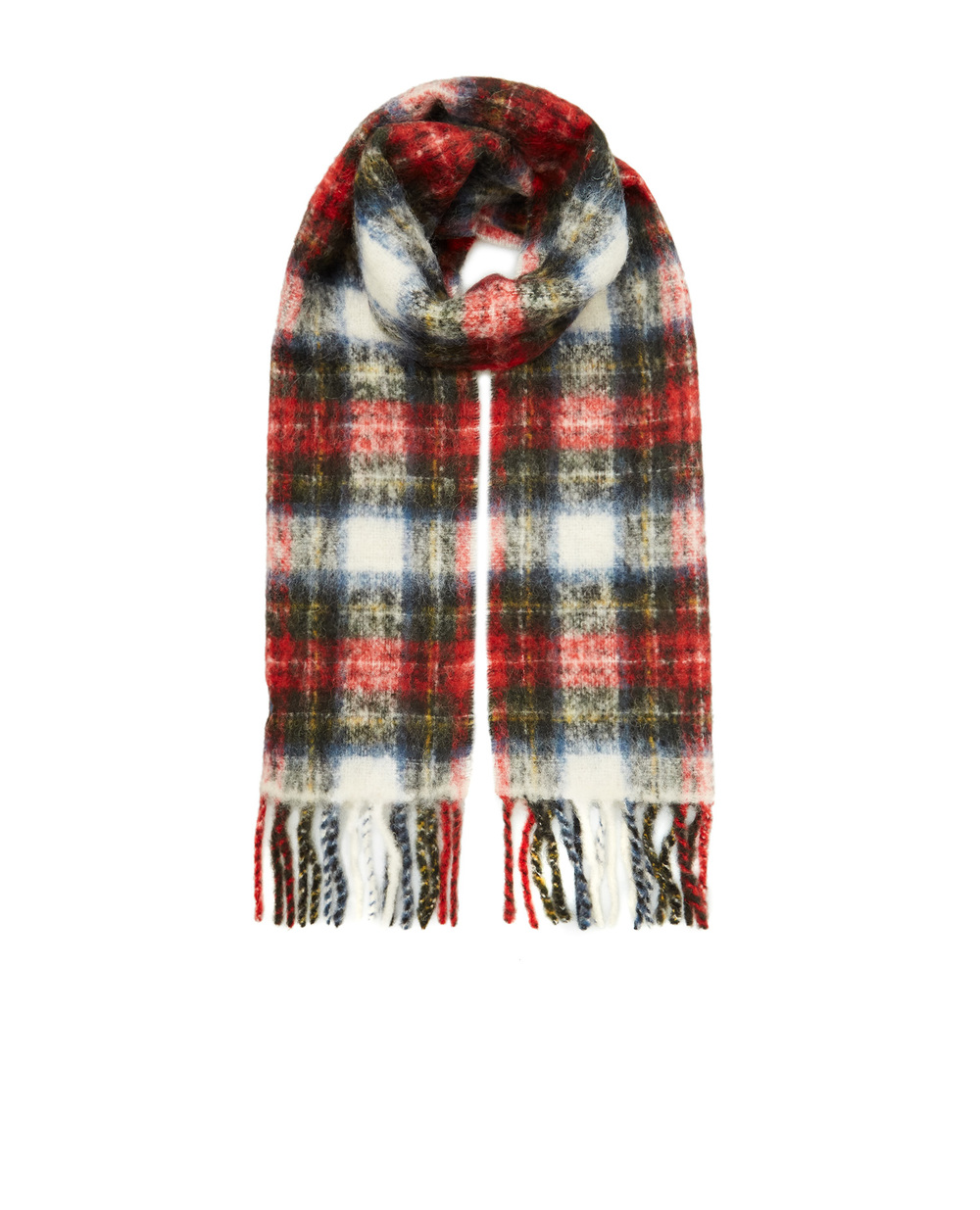 Шерстяной шарф Polo Ralph Lauren 455858375001, разноцветный цвет • Купить в интернет-магазине Kameron