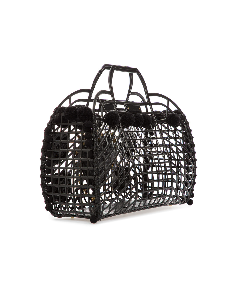 Сумка-шоппер Kendra Dolce&Gabbana BB6702-AK684, черный цвет • Купить в интернет-магазине Kameron