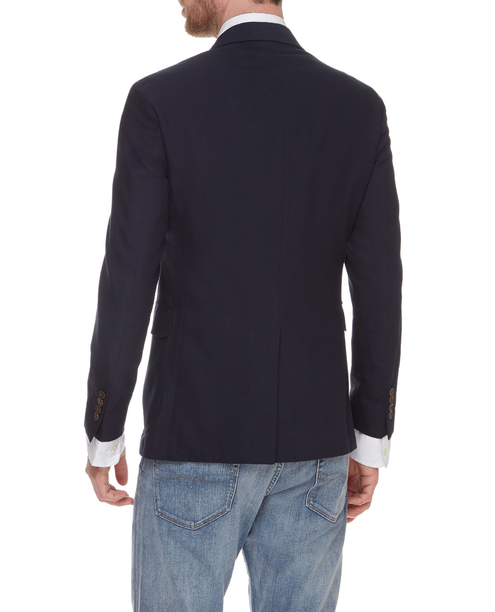 Шерстяной пиджак Polo Ralph Lauren 715783011002, синий цвет • Купить в интернет-магазине Kameron