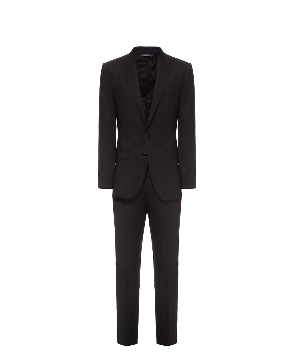 Шерстяной костюм Martini (пиджак, брюки) Dolce&Gabbana GK0RMT-FU3N7FW19, черный цвет • Купить в интернет-магазине Kameron