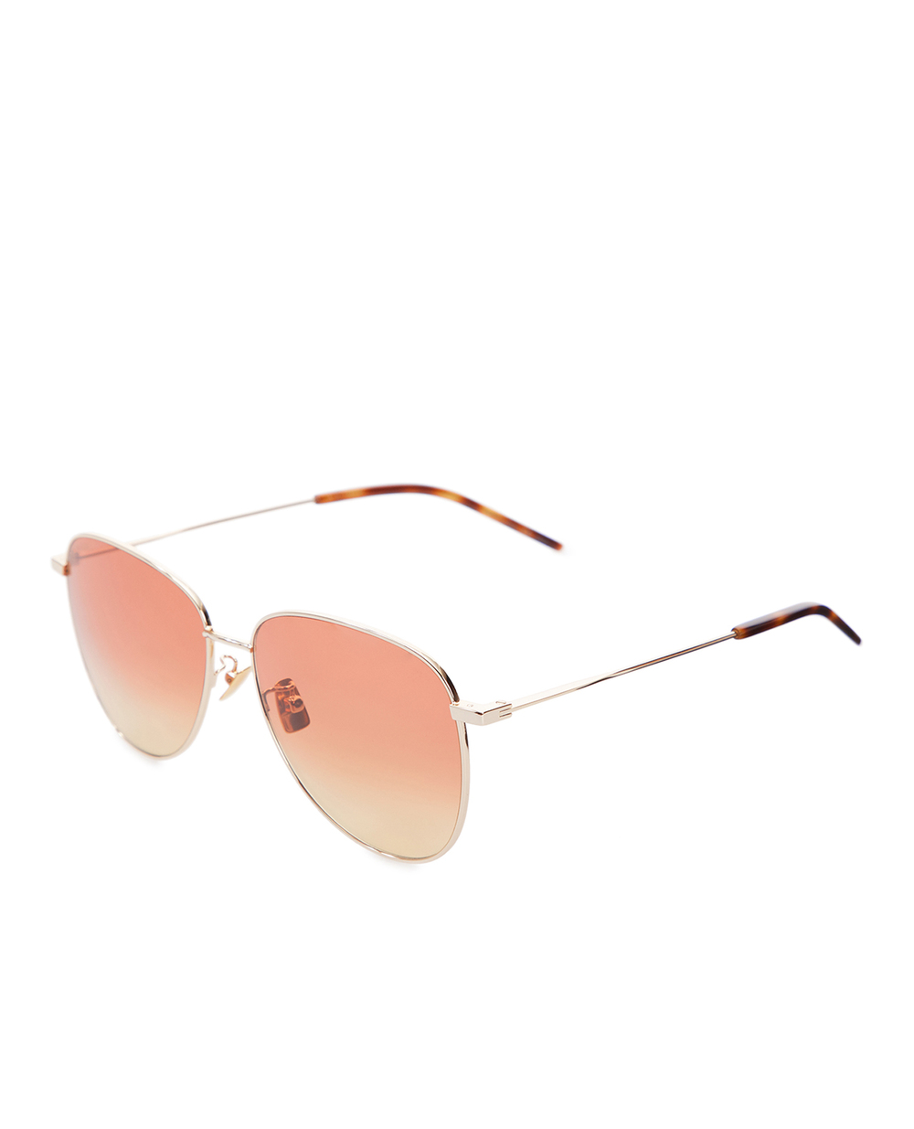 Солнцезащитные очки Saint Laurent SL 328/K-008, золотой цвет • Купить в интернет-магазине Kameron