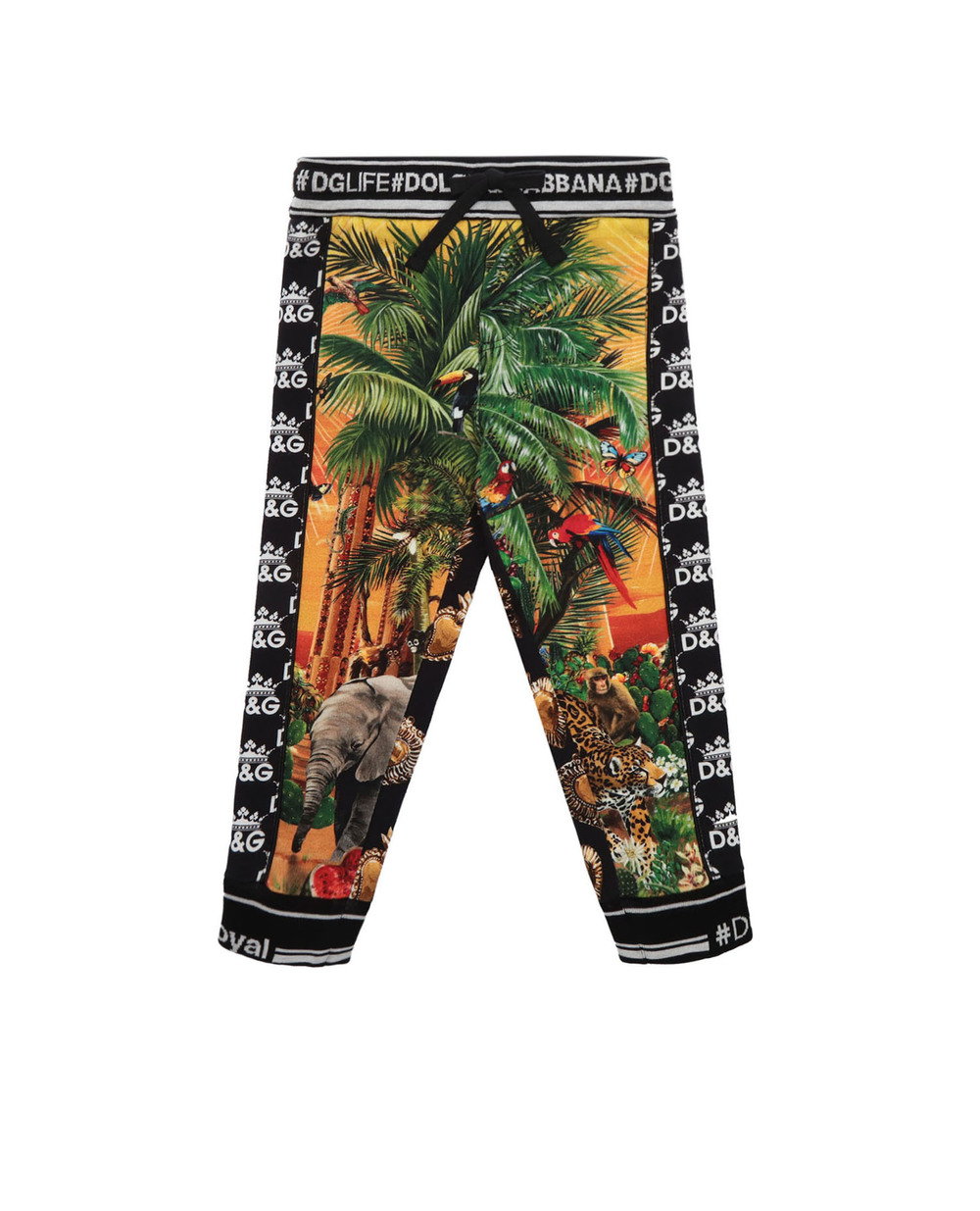 Спортивные брюки Dolce&Gabbana Kids L4JPWM-G7SRS-S, разноцветный цвет • Купить в интернет-магазине Kameron