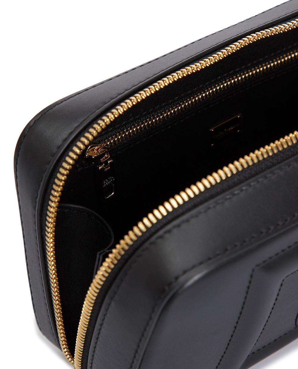 Шкіряна сумка DG Logo Small Dolce&Gabbana BB7289-AW576, чорний колір • Купити в інтернет-магазині Kameron