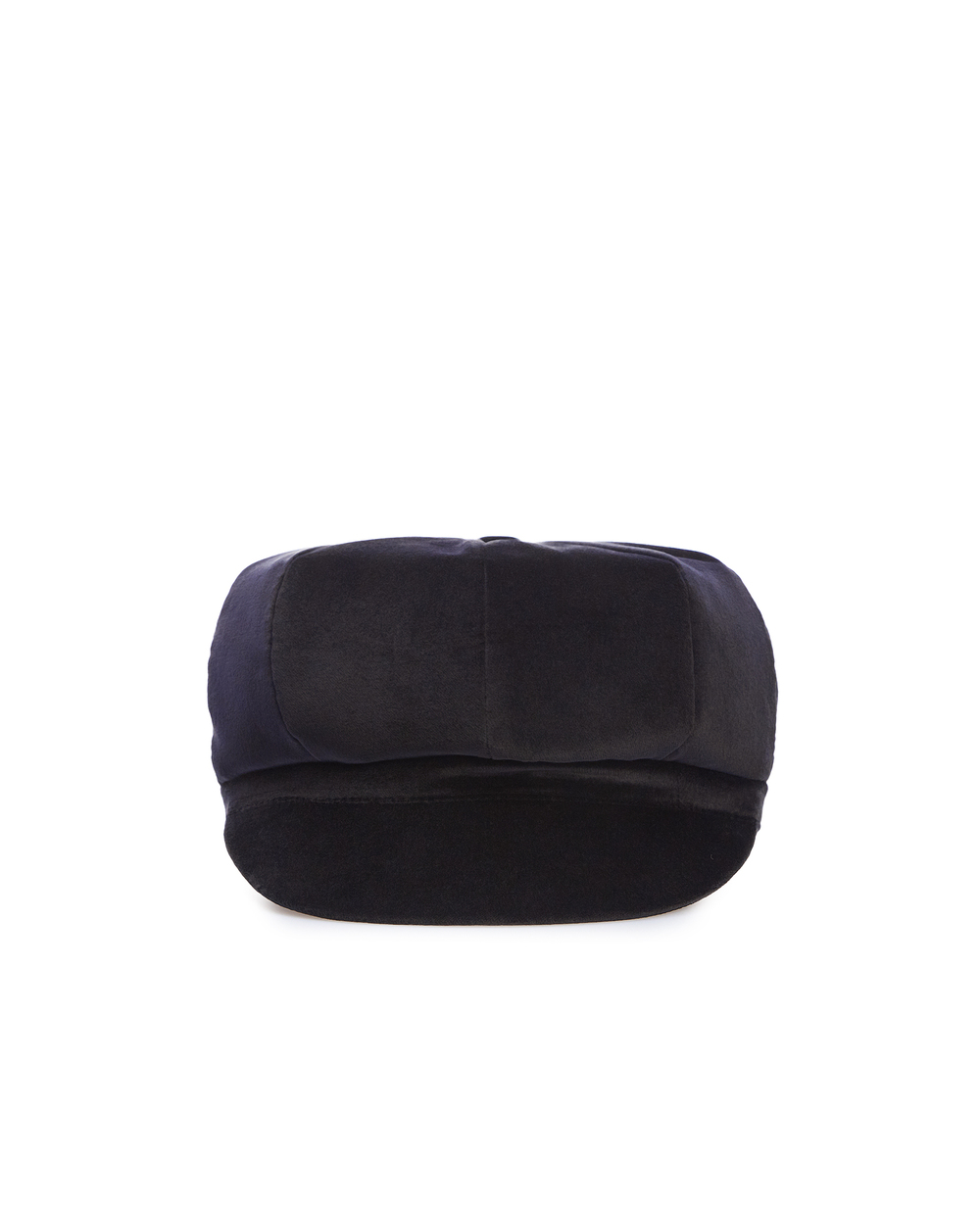 Бархатное кепи Dolce&Gabbana FH505A-FUWB3, черный цвет • Купить в интернет-магазине Kameron
